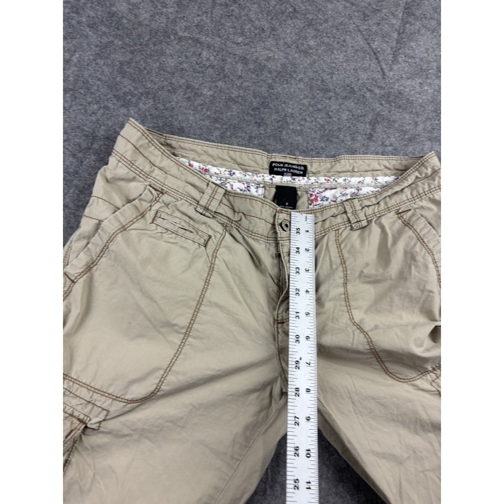 Polo Jeans RL Women's 8 Shorts Low Rise Cargo Military Baggy Utility Y2K VTG Y2K - Picture 4 of 9